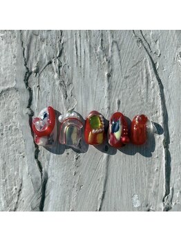 ネイルズ モダ(NAIL'S MODA)/12月の新作/レッドグラビティ