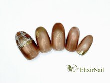 エリクサーネイル 五反田(Elixir Nail)/定額a シンプル／クーポン使用