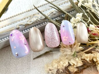 レアレアネイル(Lealeanail)/【パラジェル】トレンドデザイン