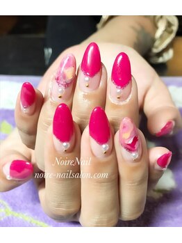 ノワール ネイルアンドスクール(Noire)/★夏色ネイル★