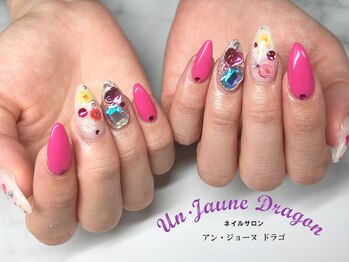 アン ジョーヌドラゴ/【自爪ネイル】ピンクネイル