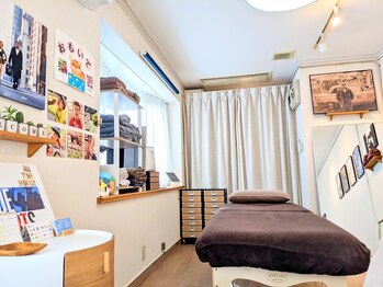 身体調整かわしま/心地良い柔らかめのベッドで施術