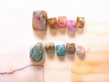 アイネイルズ 吉祥寺店(I nails)の写真/【初回オフ無料】FOOT☆ニュアンスアート8480円～[吉祥寺/パラジェル/春ネイル/桜ネイル]