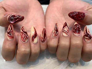 ラッキー 渋谷店(Lucky)/ハロウィンネイル