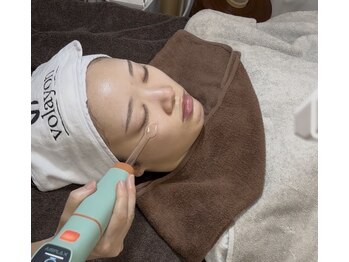 ドゥーソル 谷町四丁目店(due sole)/プラズマで美容液導入