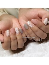 ネイルアンドビューティーサロン クリア(CLEAR)/お客様持ち込み☆トレンドネイル