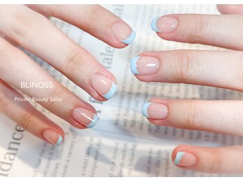 ブリノス(BLINOSS)/スカイブルー☆フレンチ