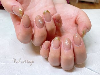 ネイルコテージ(Nail cottage)/シンプルネイル¥7700