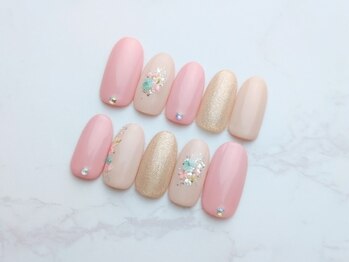 ナイスネイル スクール生サロン 心斎橋店/ニュアンスネイル　4,350円