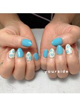 ユアサイド(yourside)/お花ネイル