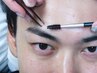 【30代以上向けセット★口コミ】メンズ眉毛パーマ&ワックス＋ヘッドスパ10分