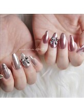 瑠璃(RURI)/ミラーネイル