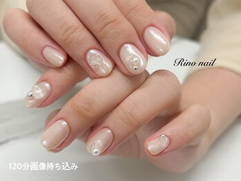 リノ ネイル(Rino nail)/上品パール70514