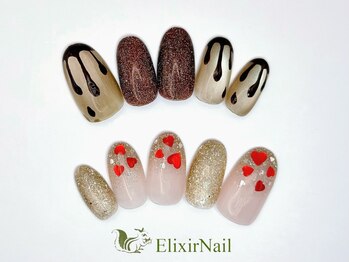 エリクサーネイル 五反田(Elixir Nail)/定額b カジュアル/クーポン使用
