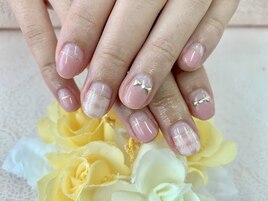 ［中村］春のチェックネイル！