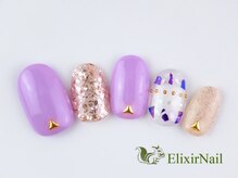 エリクサーネイル 五反田(Elixir Nail)/定額a シンプル／クーポン使用