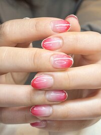 4月　花びらネイル