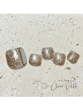 ネイルサロンクリアヴィラ(nail salon clear villa)/フットデザインチョイス☆¥9350