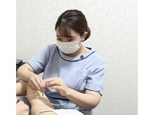 サロン ド 花歩 松山本店/レモンボトル＆レッドの施術１