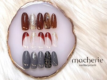 マシェリ 梅田店(macherie)の写真/【オフ無料クーポン有】デザイン持込やアレンジもOK♪トレンドデザイン多数!リーズナブル&ハイクオリティ♪