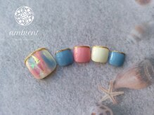 ネイルスタジオ アンビエント 表町店(Nail Studio ambient)/フットネイル10800円