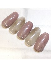 ライト ネイルズ ニシノミヤ(light nails NISHINOMIYA)/キレイめシンプルネイル☆