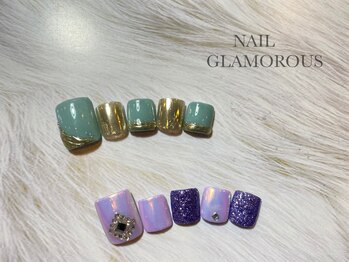 ネイルグラマラス 西新井店/FOOTスペシャル定額　￥8800