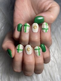 チェックネイル