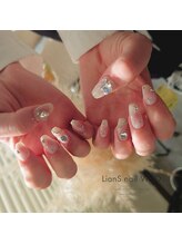 リアンスネイルヴィヴィッド 倉敷店(LianS nail ViViD)/チークネイル＋パーツ