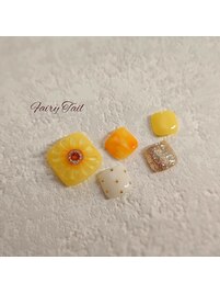 【No.15】フットジェルネイル