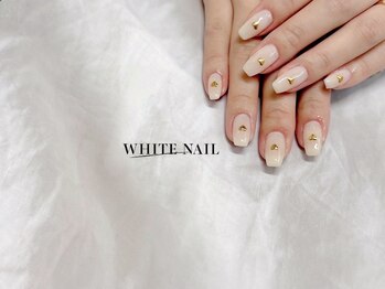 ホワイトネイル(WHITE NAIL)/はあとねいる/持ち込み