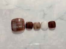 ミンクスタイル 浜松町店/フットネイル＊7480デザイン