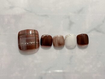 ミンクスタイル 浜松町店/フットネイル＊7480デザイン