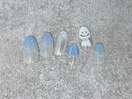 Plus　ちぐはぐ梅雨ネイル