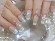 アンジュ(Ange)/【Ayaka】マグネット白フレンチ