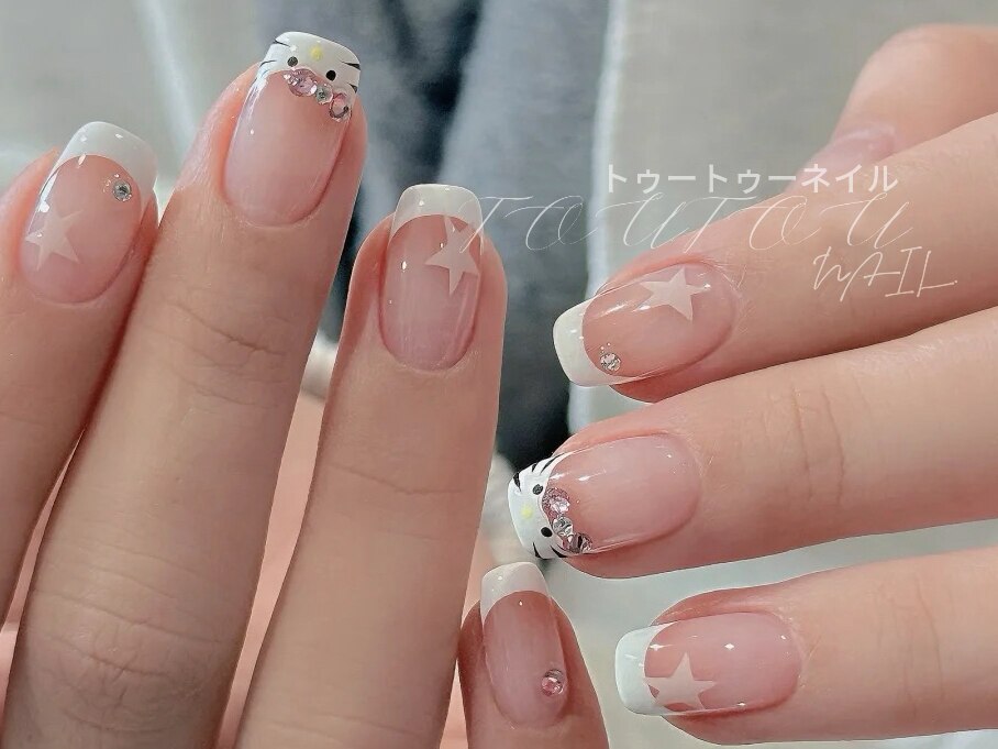 2026年夏トレンド】かわいい フレンチのネイルデザイン集｜人気順