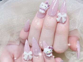 メイク 池袋(Meik)/長さだしラメグラデーション