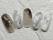 サローネ レジーナ(salone Regina)/春ネイル/ホワイト/ニュアンス