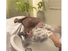ヘアセレクトクリアの雰囲気（育毛促進、リフトアップ、疲労回復等におすすめ◎）