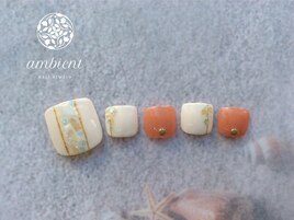 フットネイル10800円