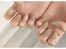 サロン ド ルメルシェ(salon de Remercier)/ぷっくりピスタチオカラー