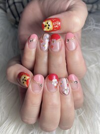 お正月ネイル・トラネイル