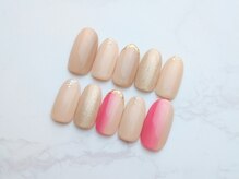 ナイスネイル スクール生サロン 心斎橋店/ニュアンスネイル　4,350円