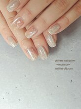 プライベート ネイルサロン マーマ(murmur)/手描きアート雪の結晶