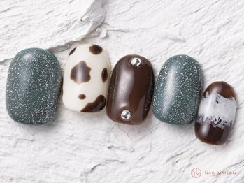 ネイルメゾン 池袋店(NAIL MAISON)/アニマルブラウン¥10550