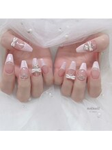 ノルネイル(nol nail)/バレエコアネイル♪