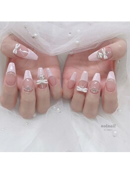 ノルネイル(nol nail)/バレエコアネイル♪