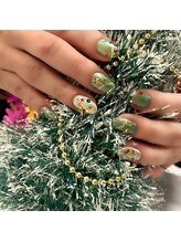 ネイルサロン エーナイン ちとせモール店/千歳店クリスマスデザイン