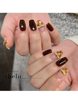 イベル(ibelu)/チェックネイル
