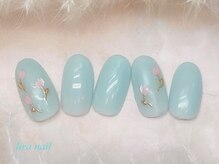 リラネイル(lira nail)/春ネイル/パラジェル/銀座
